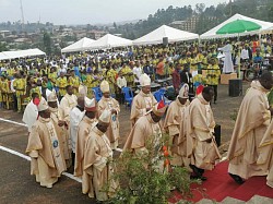The council of Bishops and priests