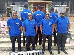The St Joseph Celestial Voices of Peace Choir. Tenor Bench